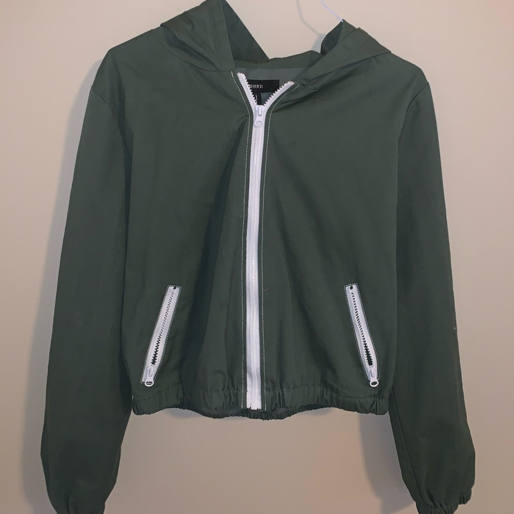 Forever 21 zip up hoodie